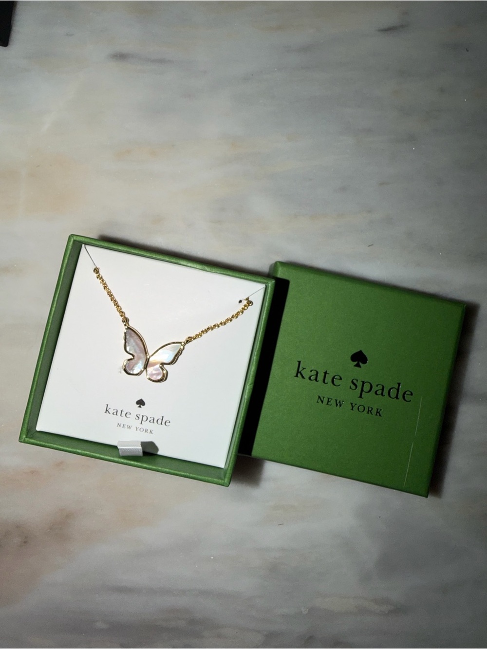 Kate spade mother of pearl necklace